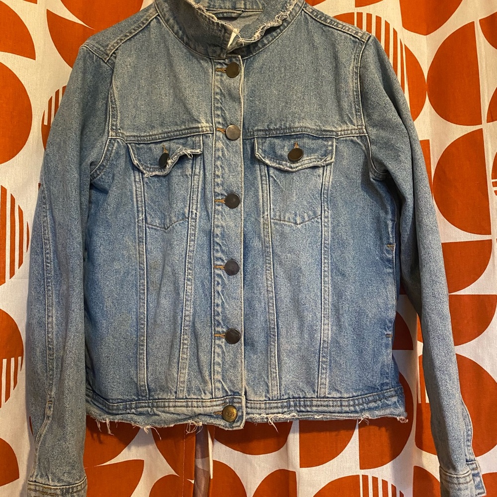 JUST brand blue denim jacket